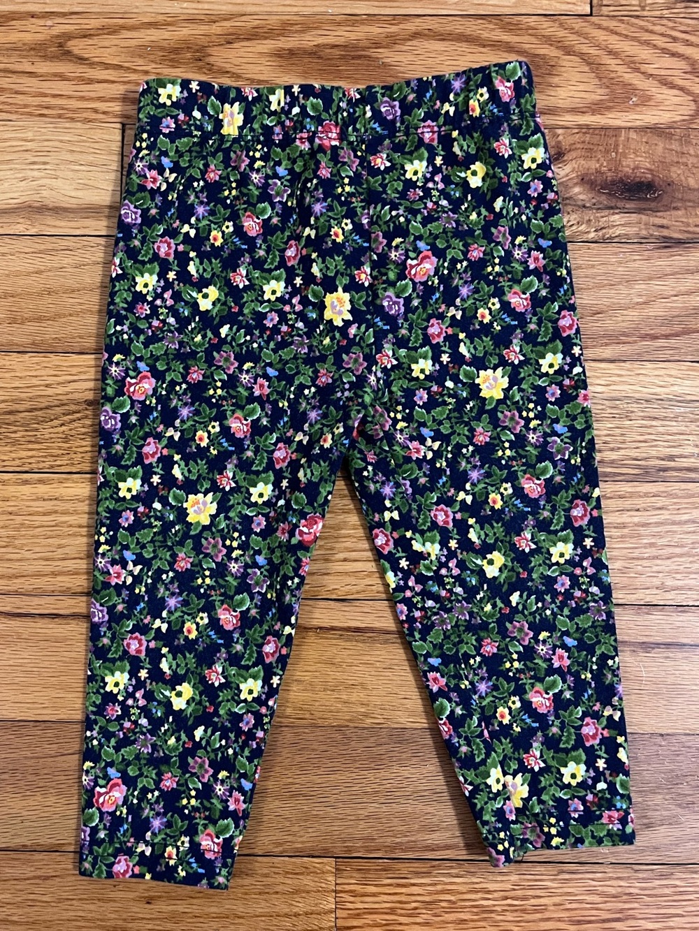 Ralph Lauren Navy Floral Baby Leggings